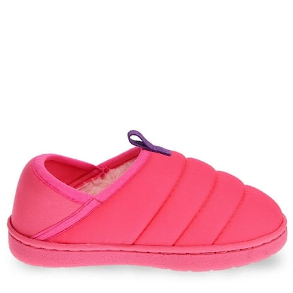 Quilted Padded Indoor & Outdoor Slipper Shoes TODDLER GIRL SIZE 9-10 Pink NEW - Picture 4 of 7